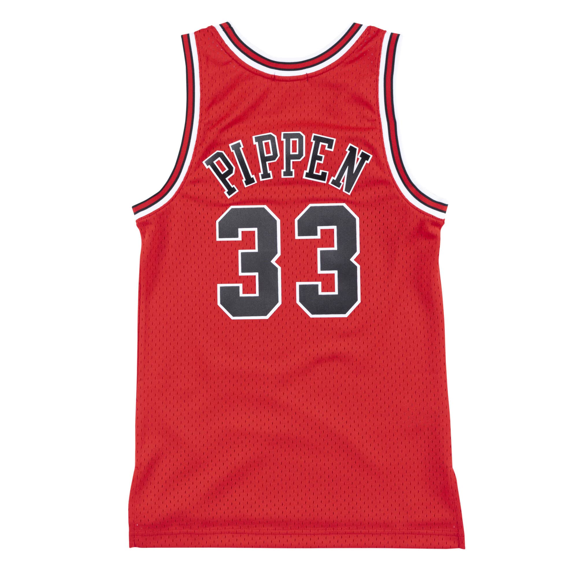 Mitchell And Ness Jerseys Womens Scottie Pippen Chicago Bulls Mitchell & Ness NBA Swingman Jersey - Red