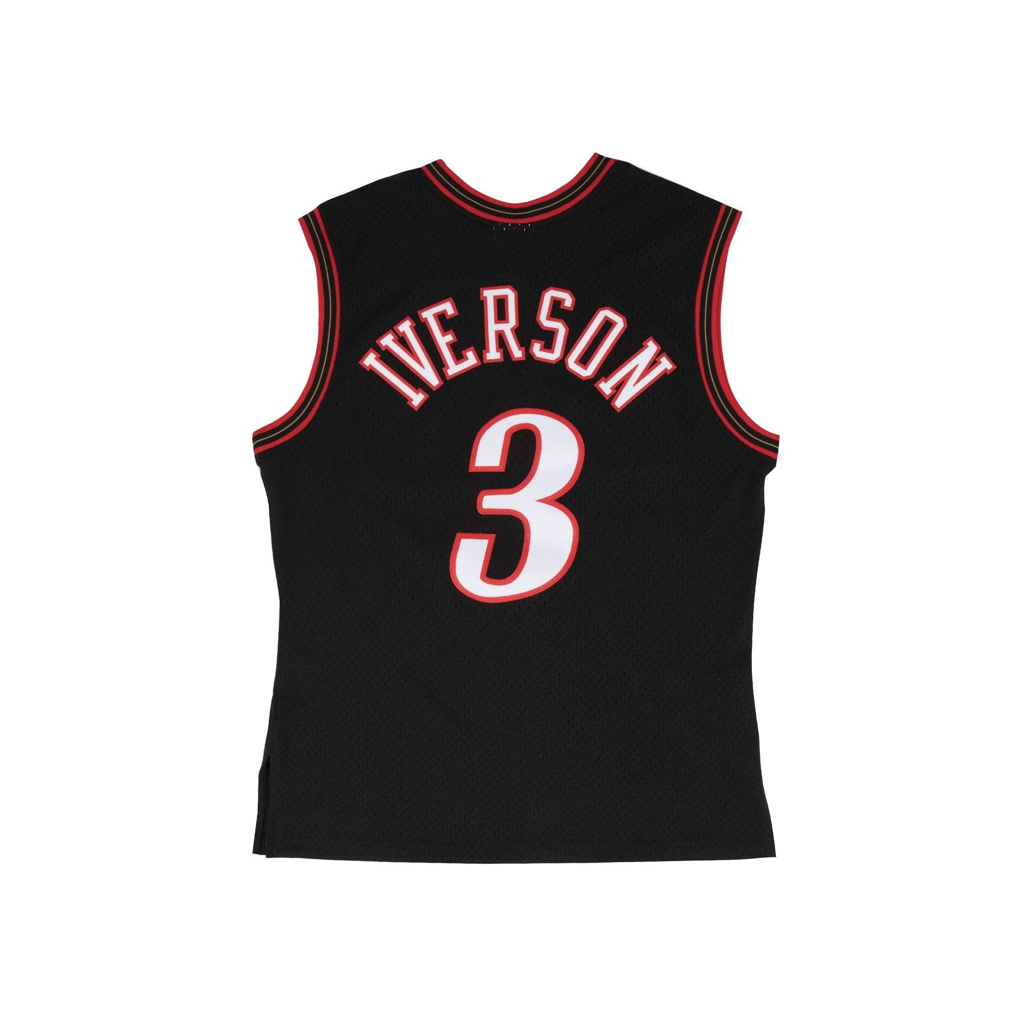 Mitchell And Ness Jerseys Youths Allen Iverson Philadelphia 76ers Mitchell & Ness NBA Swingman Jersey - Black