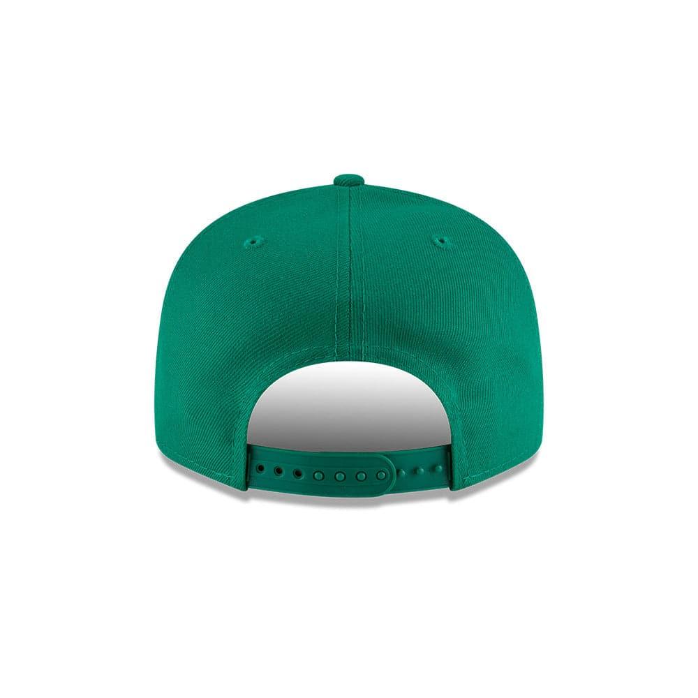 New Era Caps Youths Youths Boston Celtics New Era NBA 21-22 Back Half 9FIFTY Snapback Hat - Green