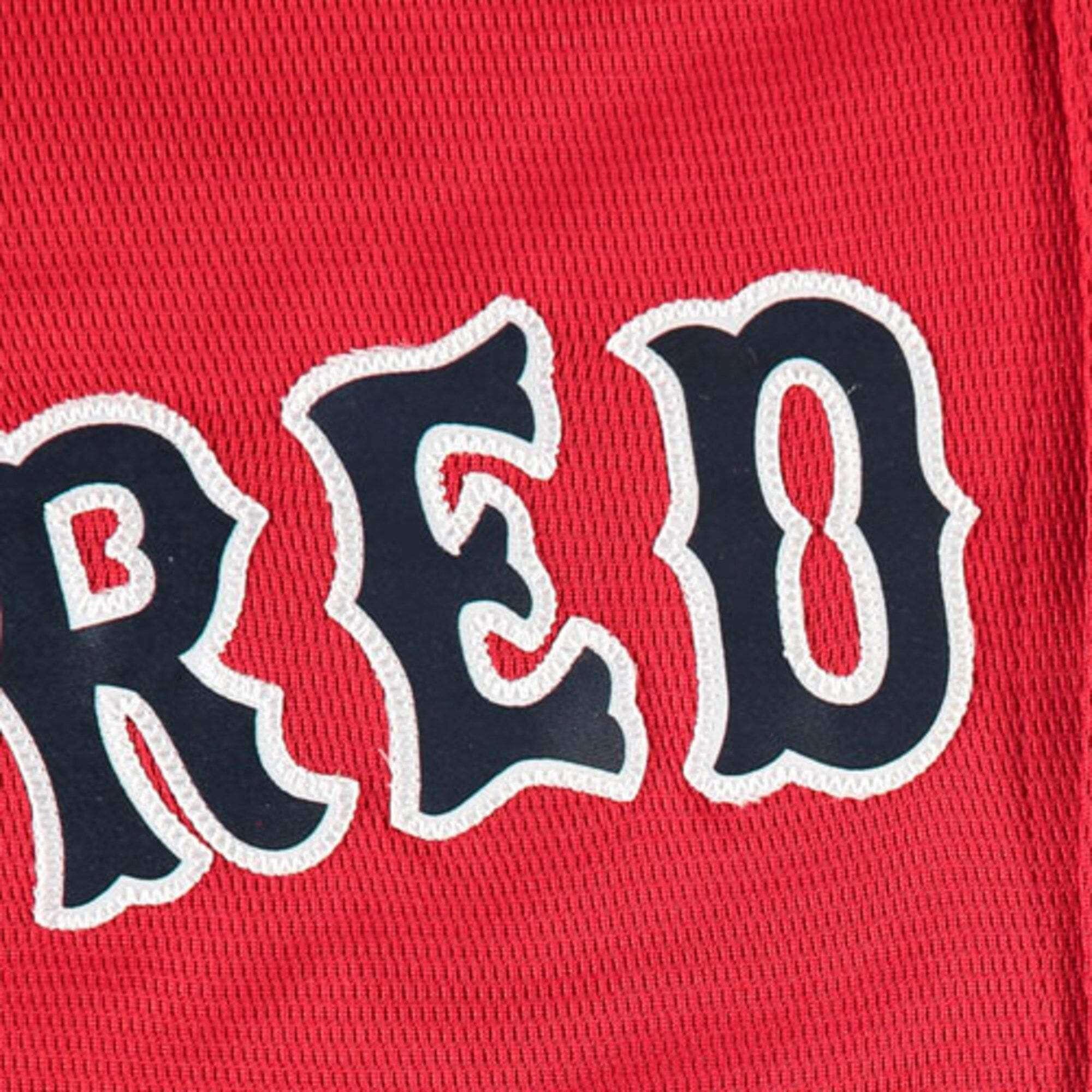 Majestic Athletic Jerseys Youths Boston Red Sox Majestic MLB Cool Base Replica Jersey - Red