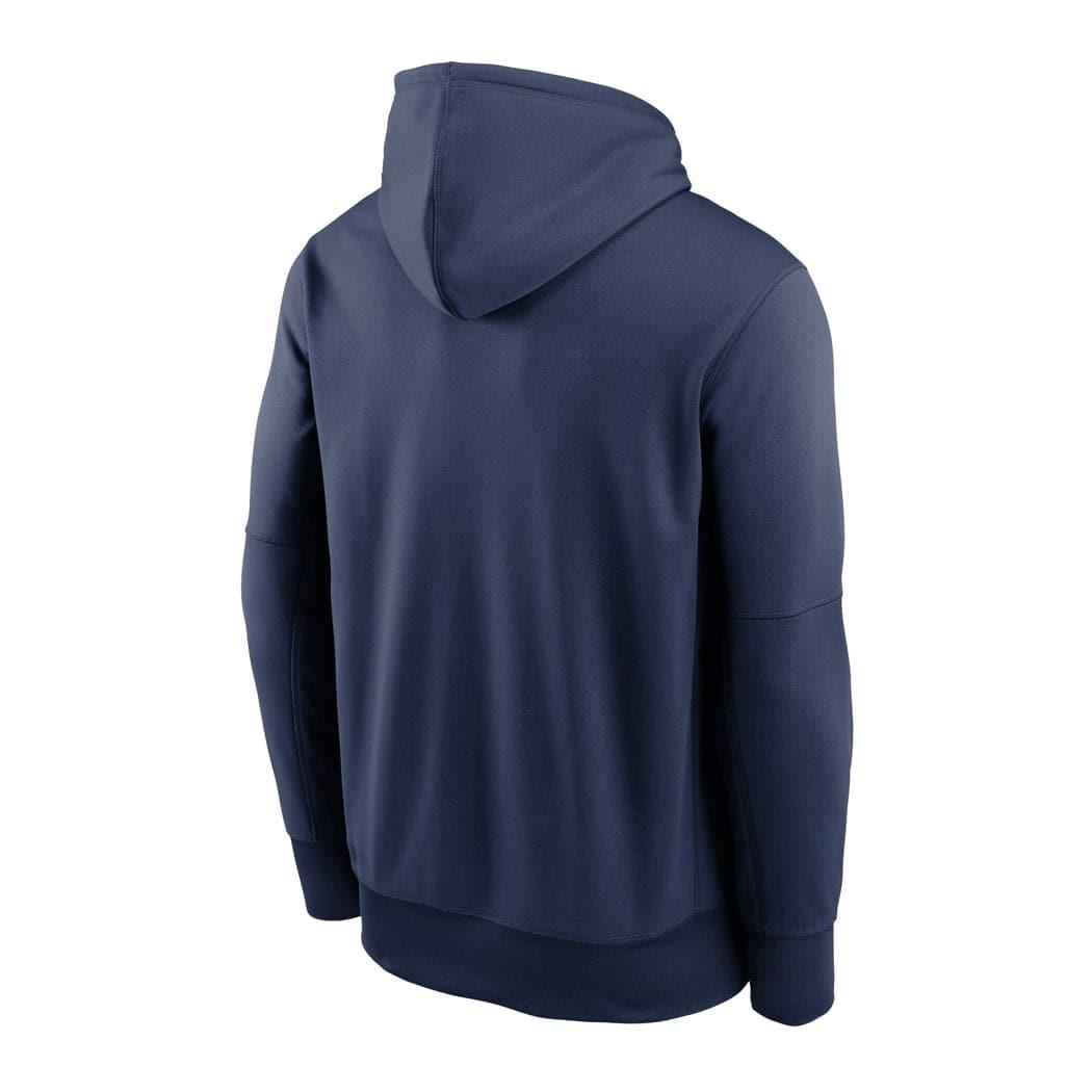 Nike Jumpers Youths Boston Red Sox Nike MLB Wordmark Therma Hoodie Jumper - Navy