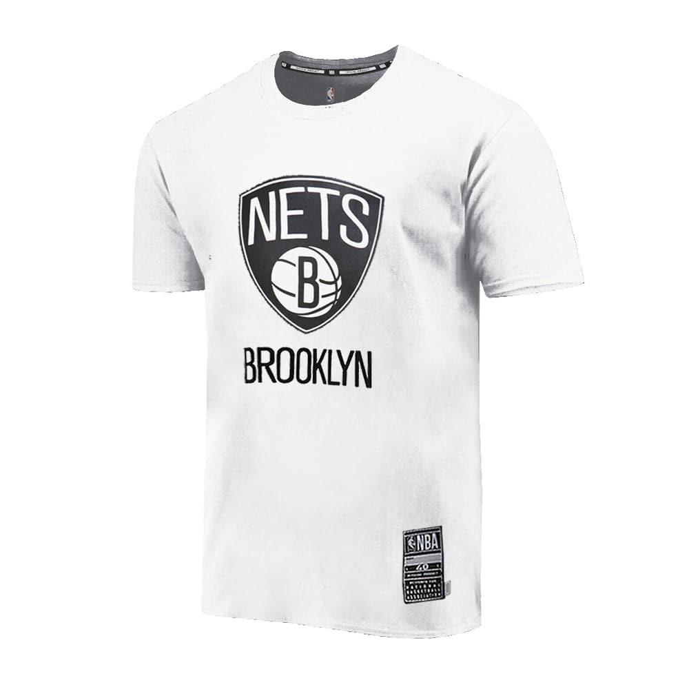 NBA Essentials T-Shirts Youths Brooklyn Nets NBA Essentials Team Logo T-Shirt - White