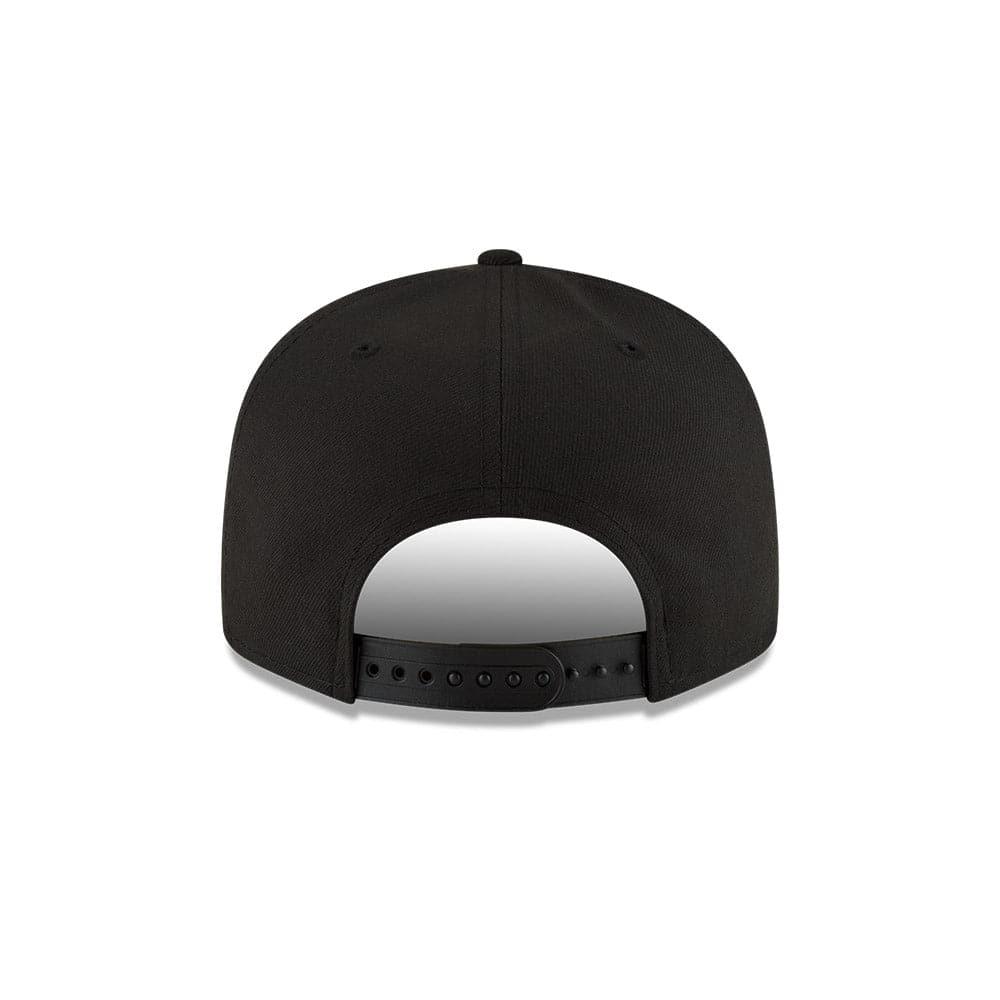 New Era Caps Youths Youths Brooklyn Nets New Era NBA 21-22 Back Half 9FIFTY Snapback Hat - Black