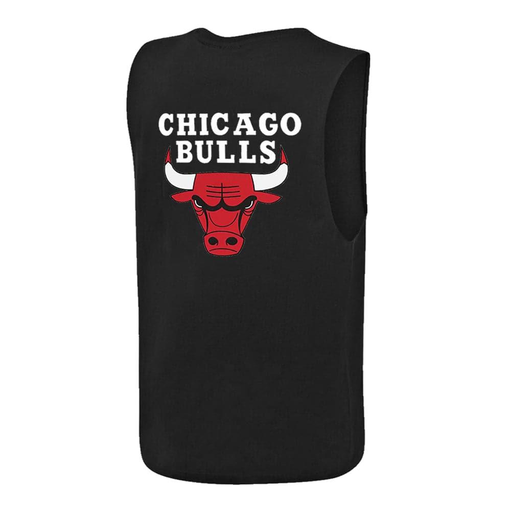 NBA Essentials T-Shirts Youths Chicago Bulls NBA Essentials Flip/Flip Muscle Tank - Black