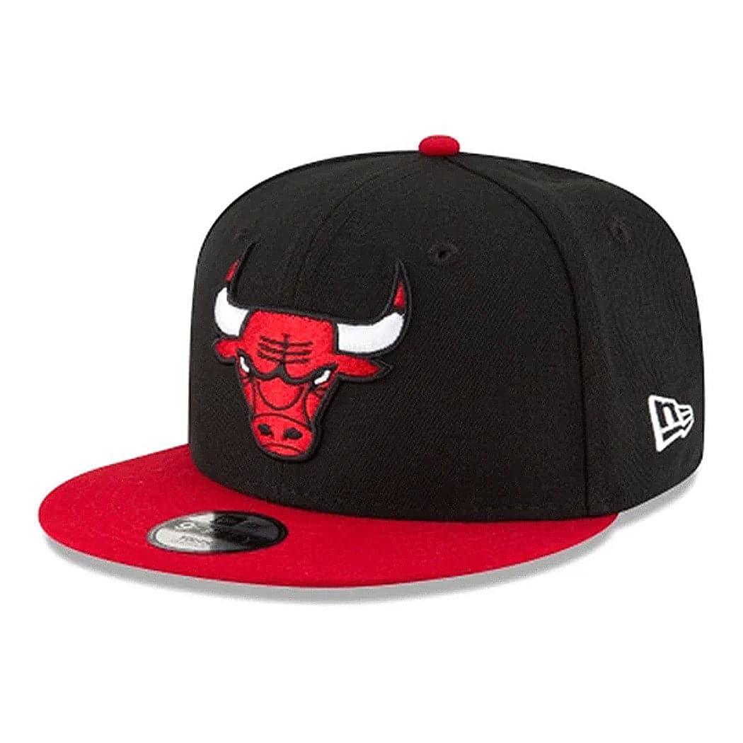 New Era Caps Youths Chicago Bulls New Era NBA Two Tone 9FIFTY Snapback Hat - Black