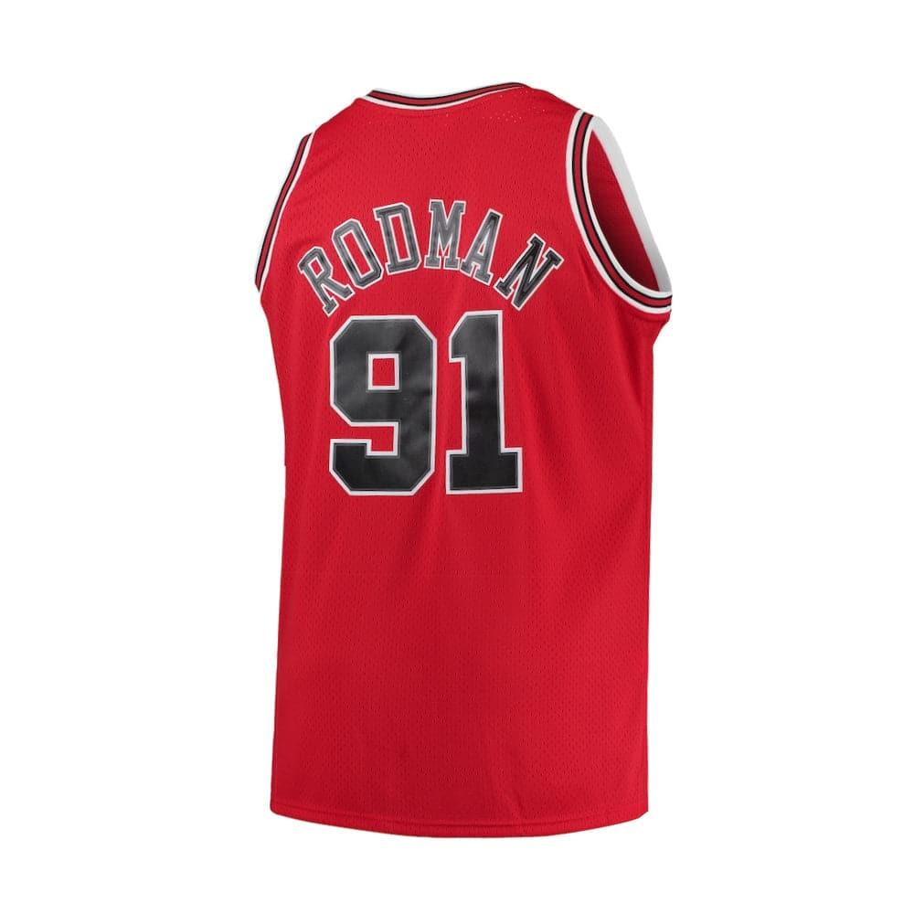 Mitchell And Ness Jerseys Youths Dennis Rodman Chicago Bulls Mitchell & Ness NBA 97-98 Swingman Jersey - Red