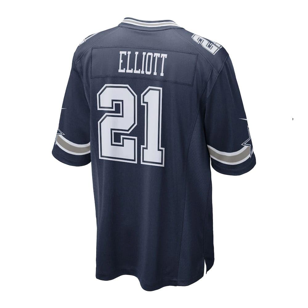 Nike Jerseys Youths Ezekiel Elliott Dallas Cowboys Nike NFL Game Jersey - Navy