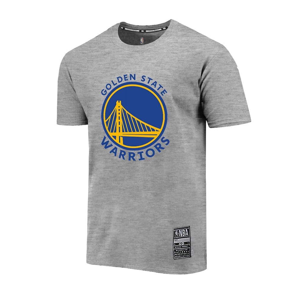 NBA Essentials T-Shirts Youths Golden State Warriors NBA Essentials Team Logo T-Shirt - Grey