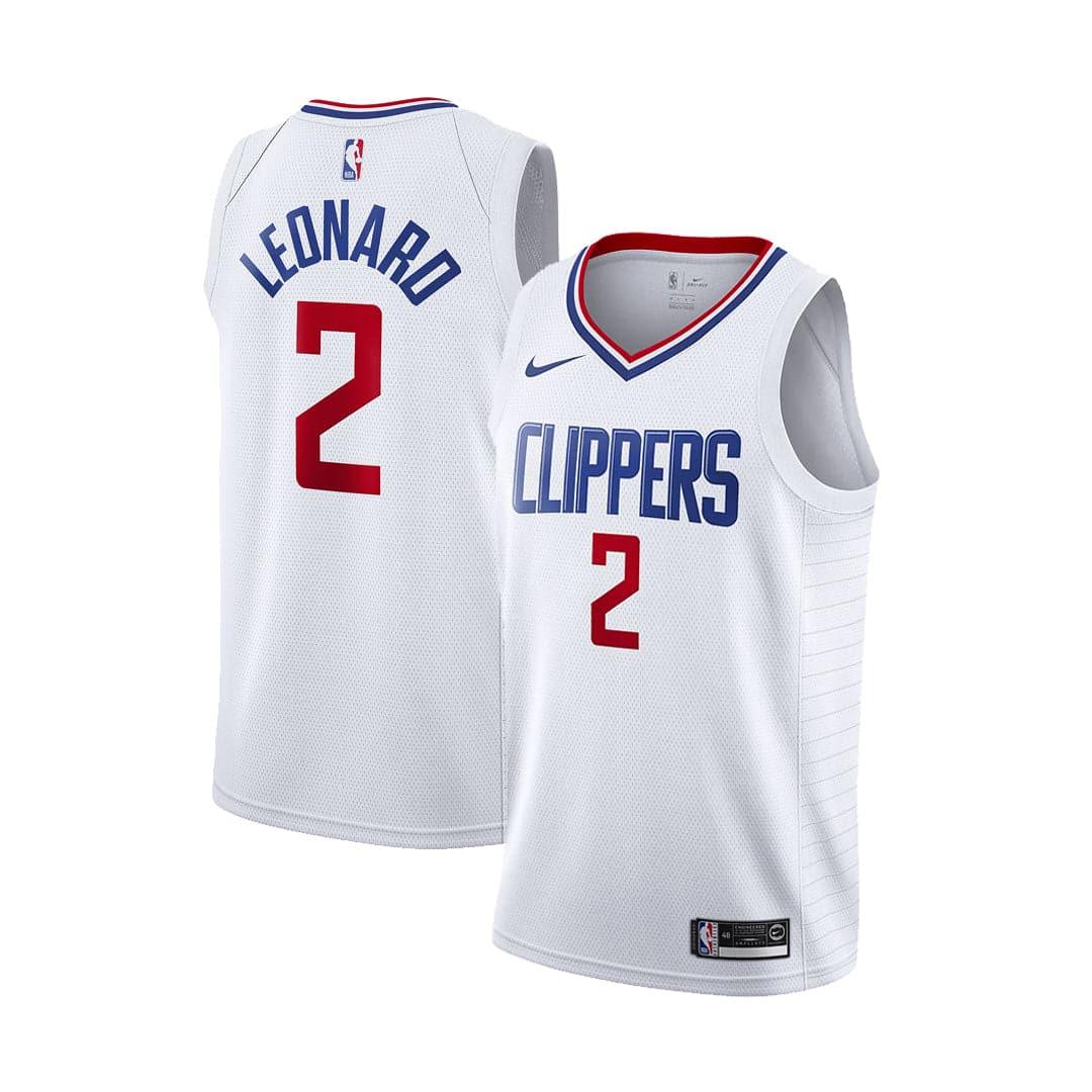 Nike Jerseys Youths Kawhi Leonard Los Angeles Clippers Nike NBA Association Swingman Jersey - White