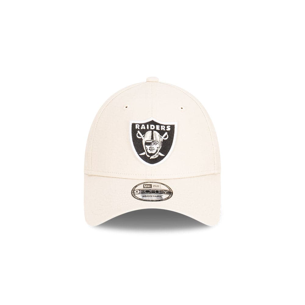 New Era Caps Youths Youths Las Vegas Raiders New Era NFL Team 9FORTY Snapback Hat - Stone