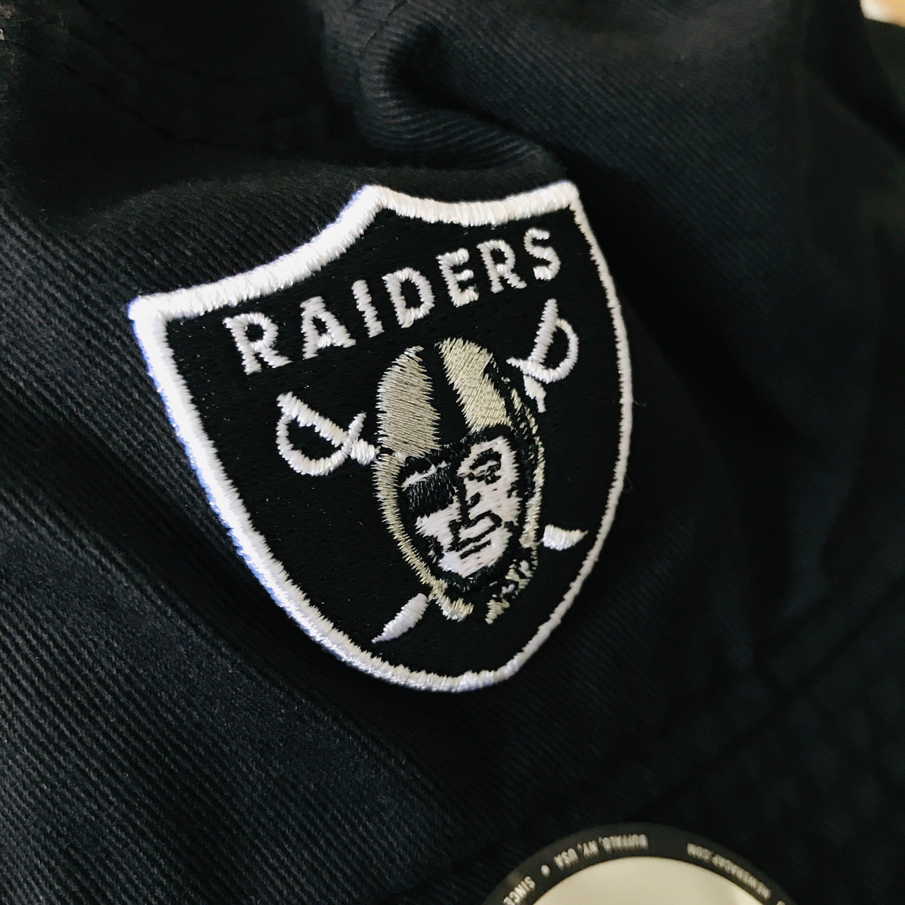 New Era Caps Youths Las Vegas Raiders New Era NFL Team Washed Bucket Hat - Black