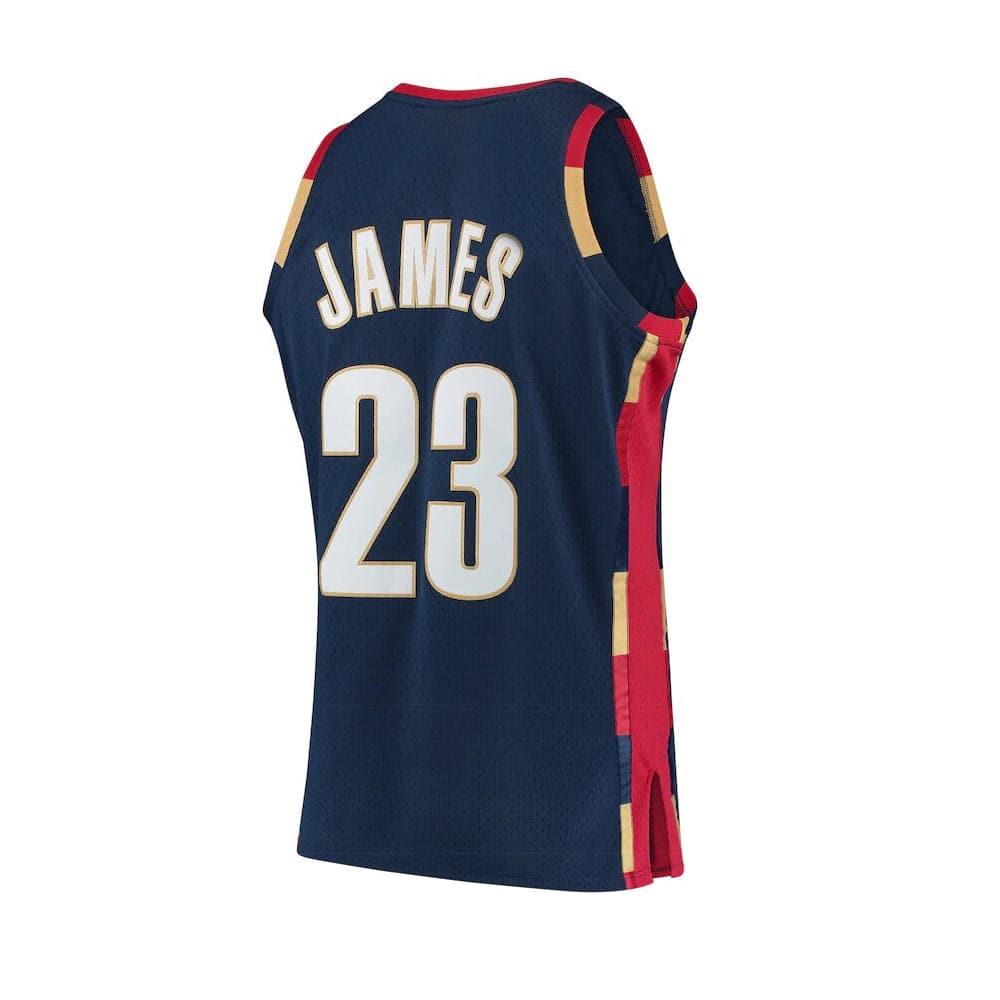 Mitchell And Ness Jerseys Youths LeBron James Cleveland Cavaliers Mitchell & Ness NBA 08-09 Swingman Jersey - Navy