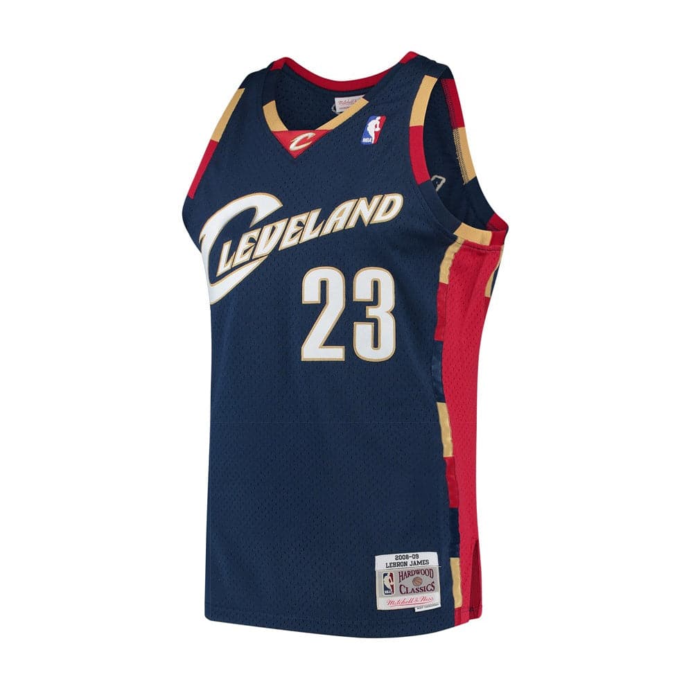 Mitchell And Ness Jerseys Youths LeBron James Cleveland Cavaliers Mitchell & Ness NBA 08-09 Swingman Jersey - Navy