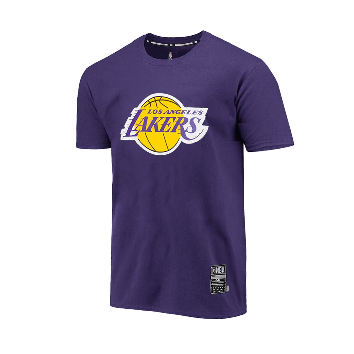 NBA Essentials T-Shirts Youths LeBron James Los Angeles Lakers NBA Essentials Top Of The Key T-Shirt - Purple