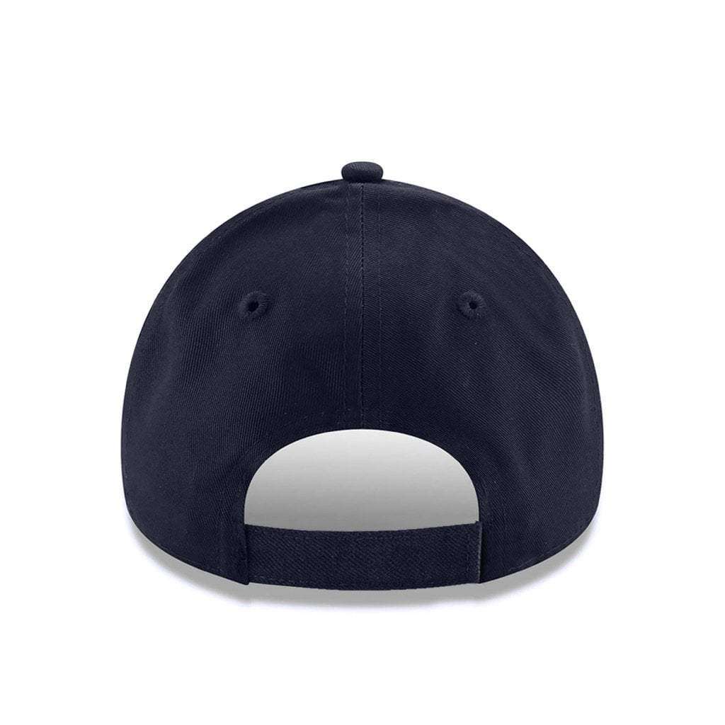 New Era Caps Youths Los Angeles Dodgers New Era MLB Silver Logo 9FORTY Curve Hat - Navy