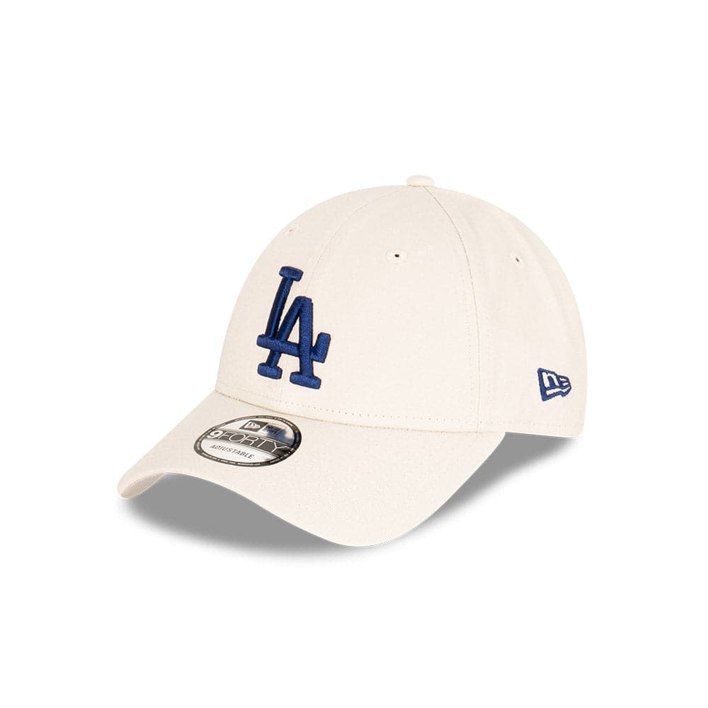 New Era Caps Youths Youths Los Angeles Dodgers New Era MLB Team 9FORTY Snapback Hat - Stone