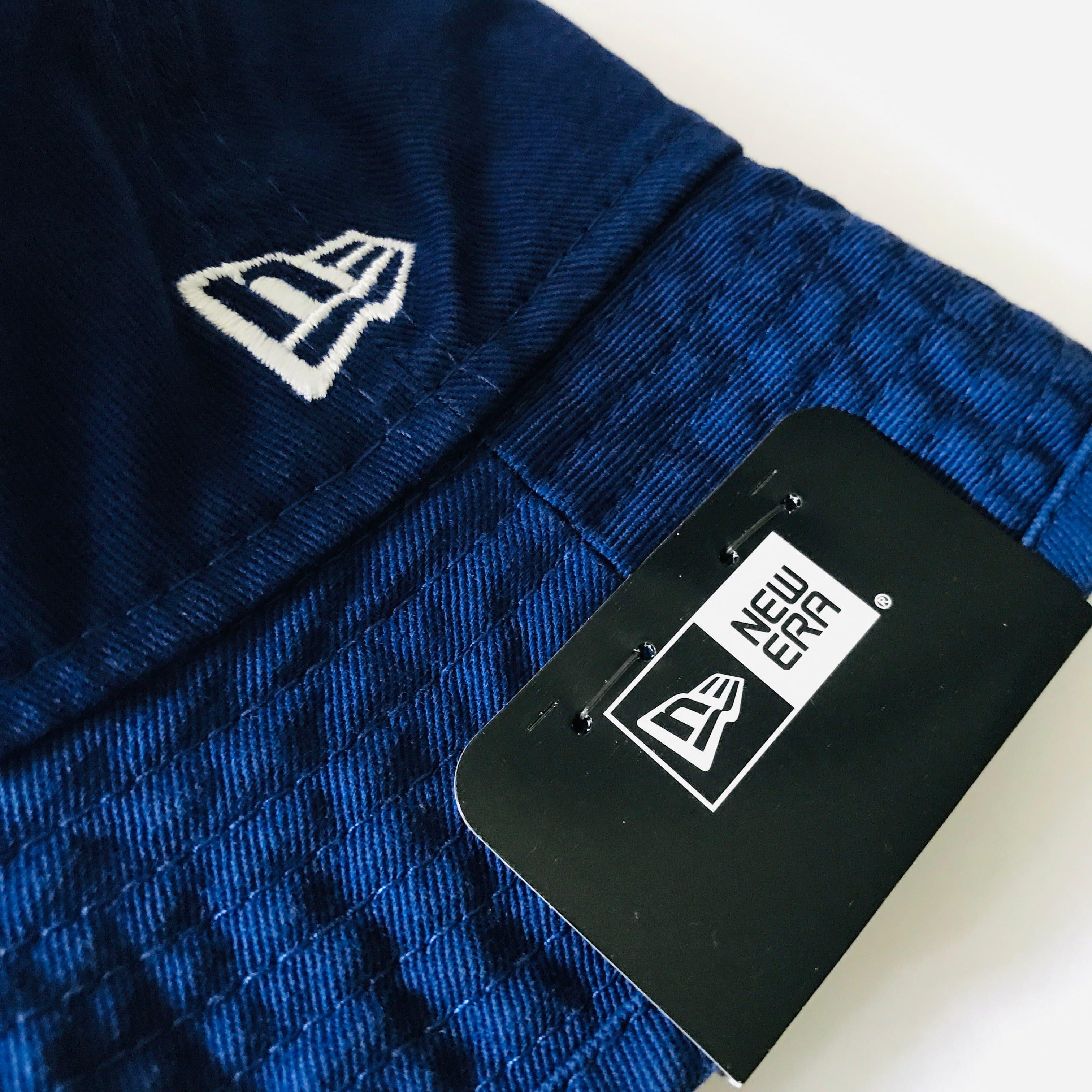 New Era Caps Youths Los Angeles Dodgers New Era MLB Team Washed Bucket Hat - Blue