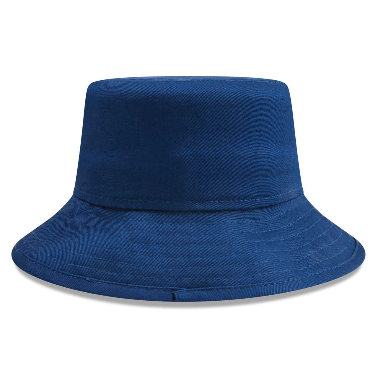 New Era Caps Youths Los Angeles Dodgers New Era MLB Team Washed Bucket Hat - Blue