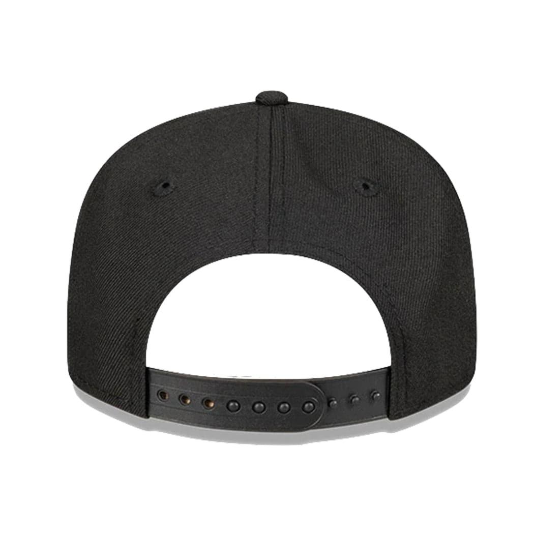 New Era Caps Youths Los Angeles Lakers New Era NBA Black & White 9FIFTY Snapback Hat