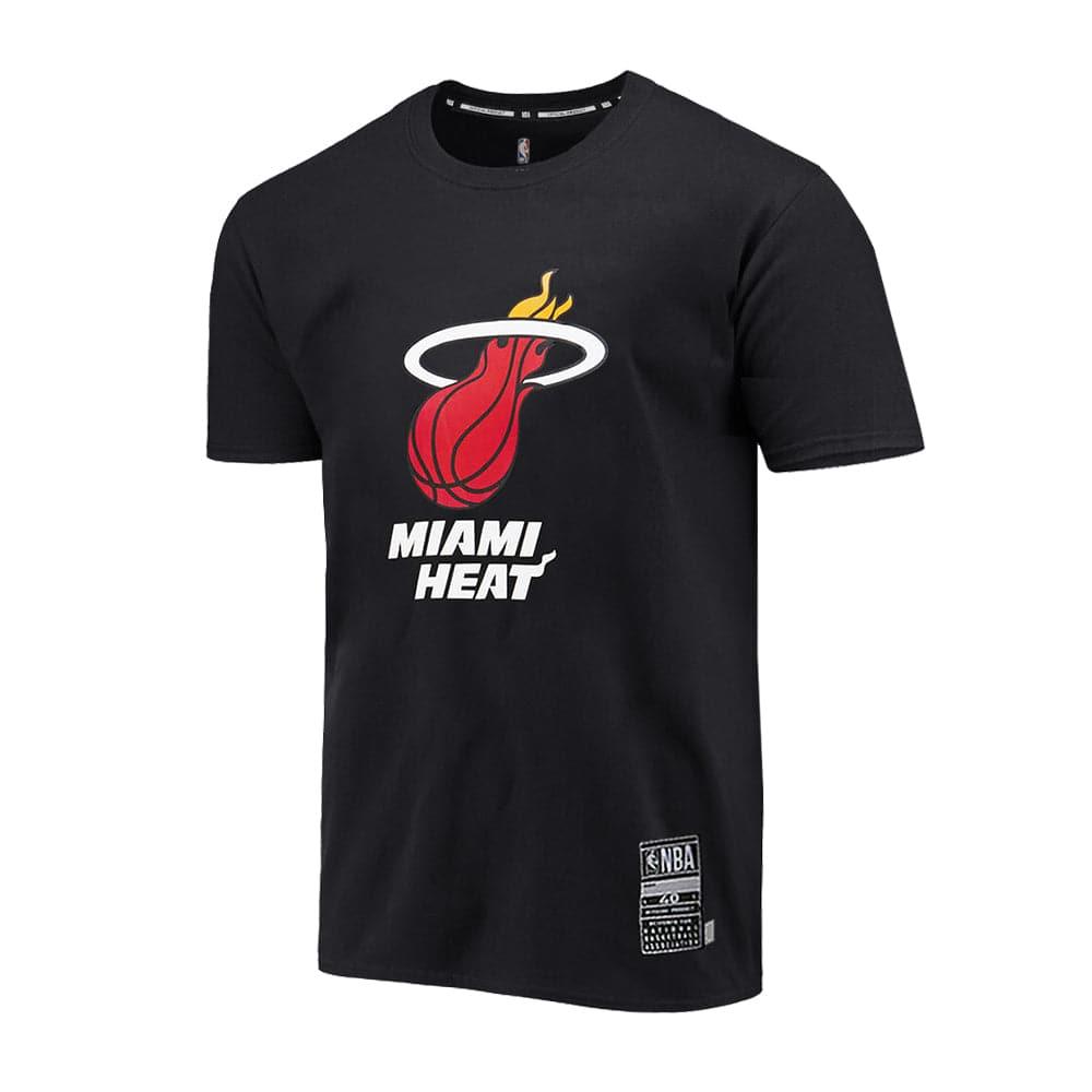NBA Essentials T-Shirts Youths Miami Heat NBA Essentials Team Logo T-Shirt - Black