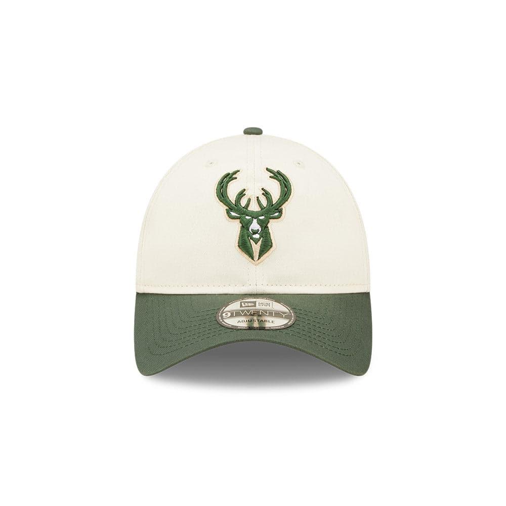 New Era Caps Youths Youths Milwaukee Bucks New Era NBA 2022 Draft 9TWENTY Strapback Hat - Cream