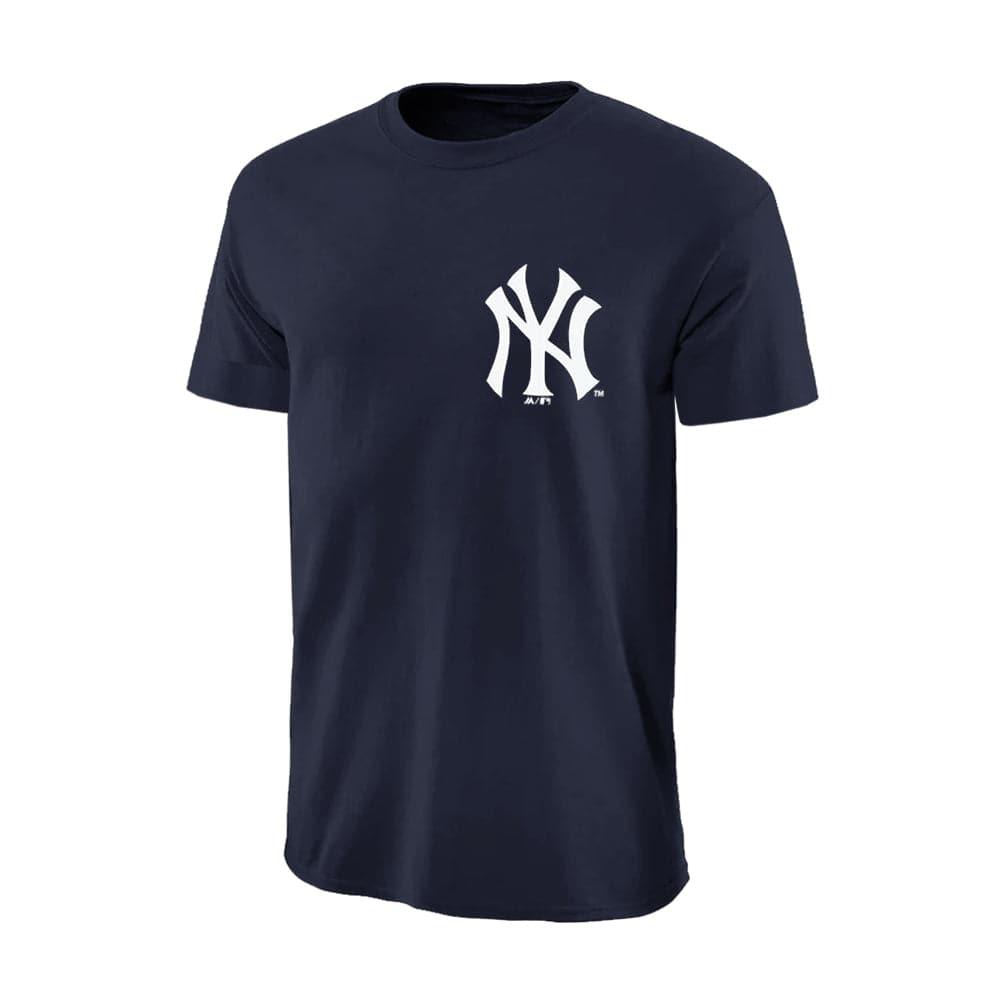 Majestic Athletic T-Shirts Youths New York Yankees Majestic MLB Jeaner T-Shirt - Navy