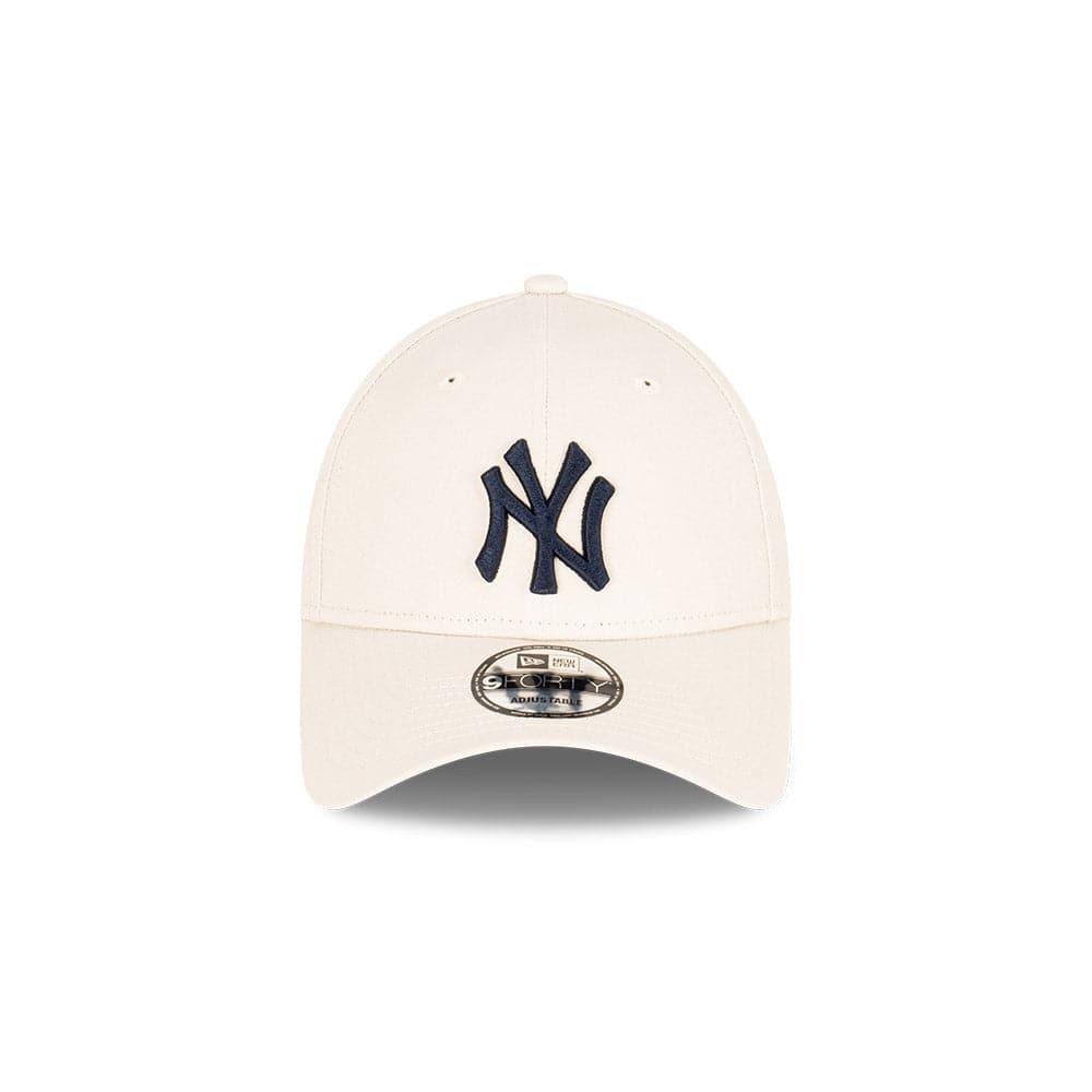 New Era Caps Youths Youths New York Yankees New Era MLB Team 9FORTY Snapback Hat - Stone