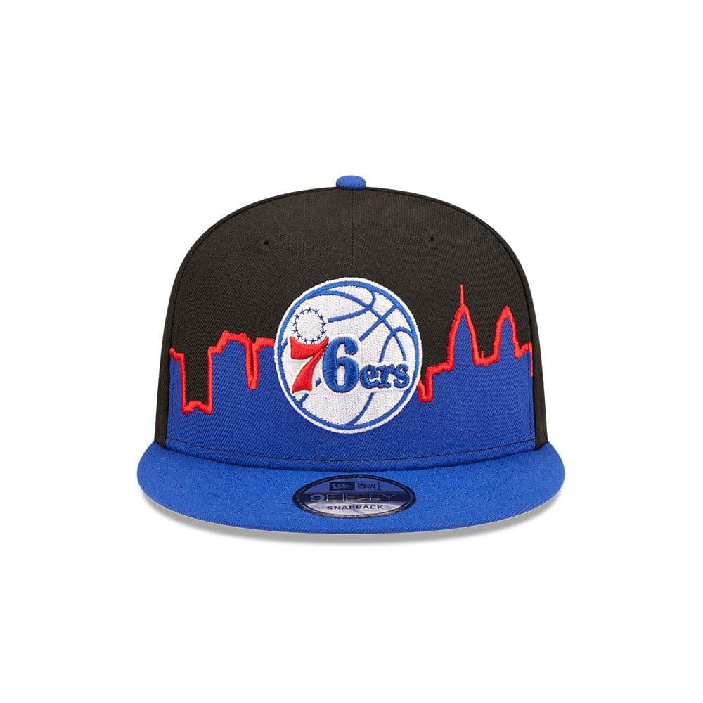 New Era Caps Youths Youths Philadelphia 76ers New Era NBA 22-23 Tip Off 9FIFTY Snapback Hat - Black