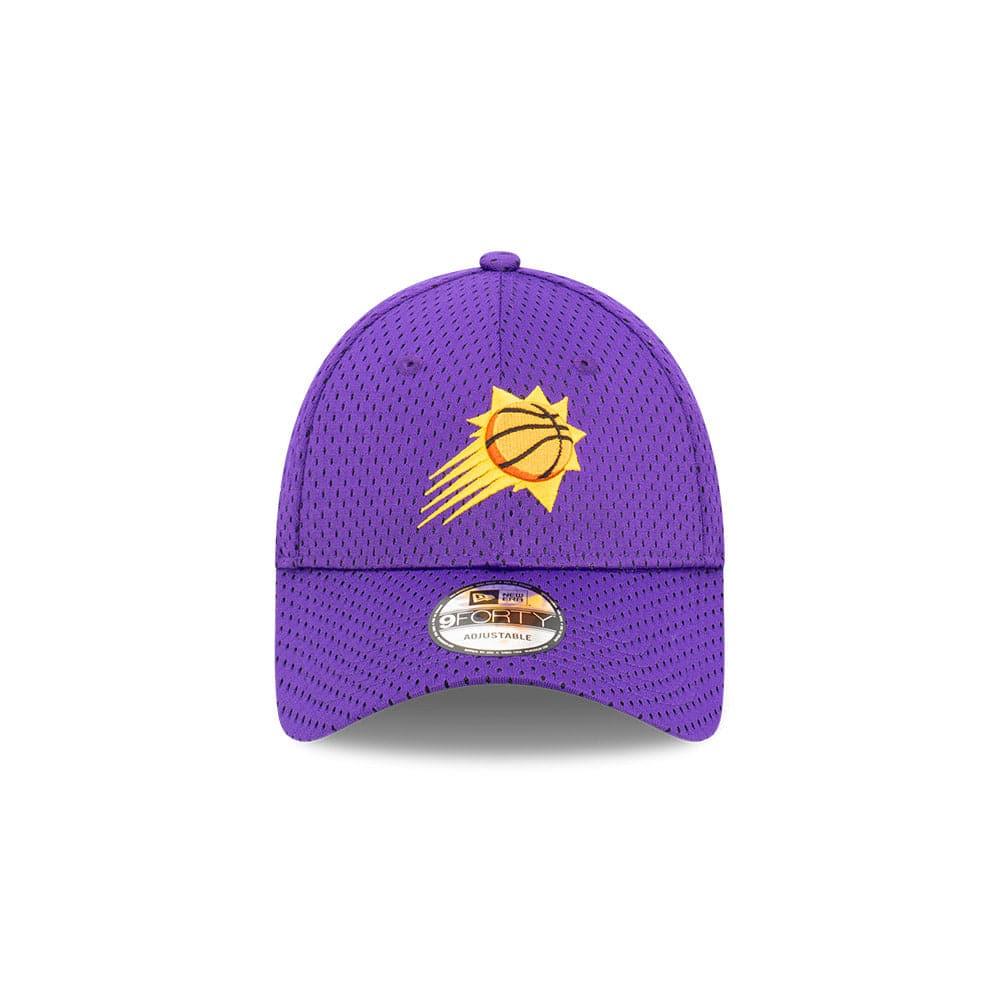 New Era Caps Youths Youths Phoenix Suns New Era NBA Name Sidepatch Mesh 9FORTY Snapback Hat - Purple