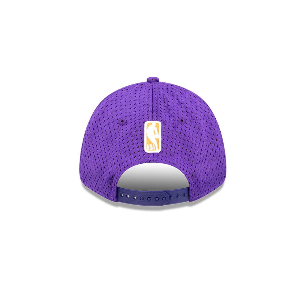 New Era Caps Youths Youths Phoenix Suns New Era NBA Name Sidepatch Mesh 9FORTY Snapback Hat - Purple