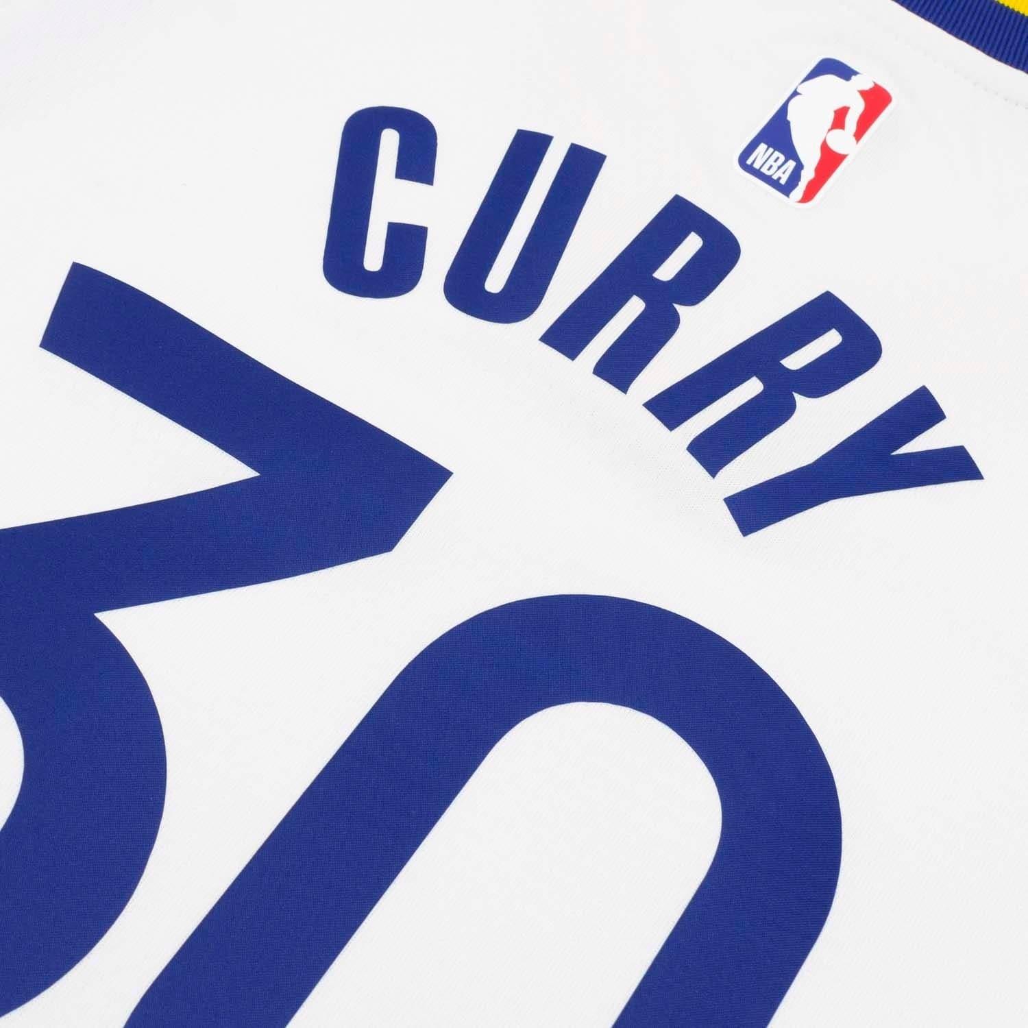 Nike Jerseys Youths Steph Curry Golden State Warriors Nike NBA Association Swingman Jersey - White