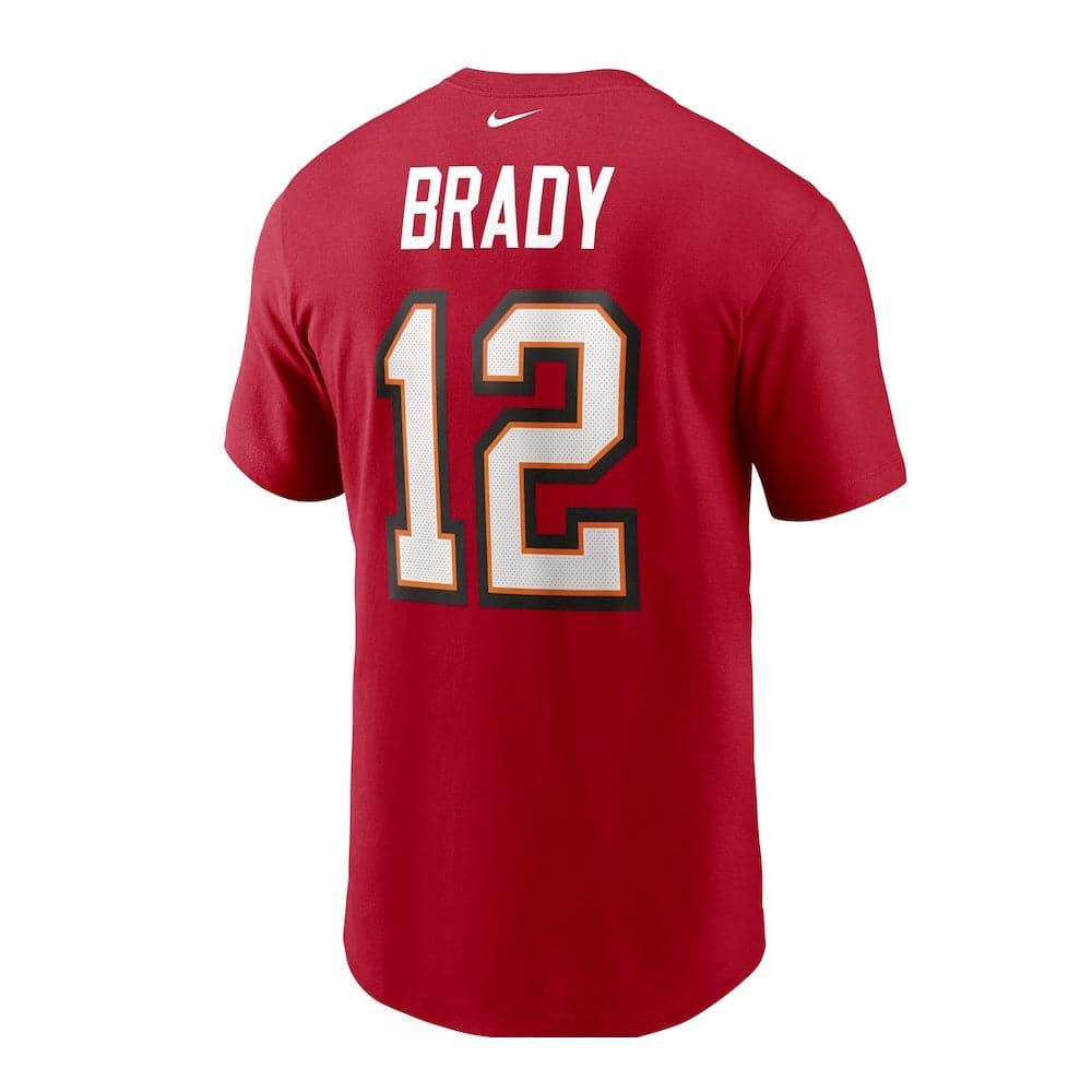 Nike T-Shirts Youths Tom Brady Tampa Bay Buccaneers Nike NFL Player T-Shirt - Red