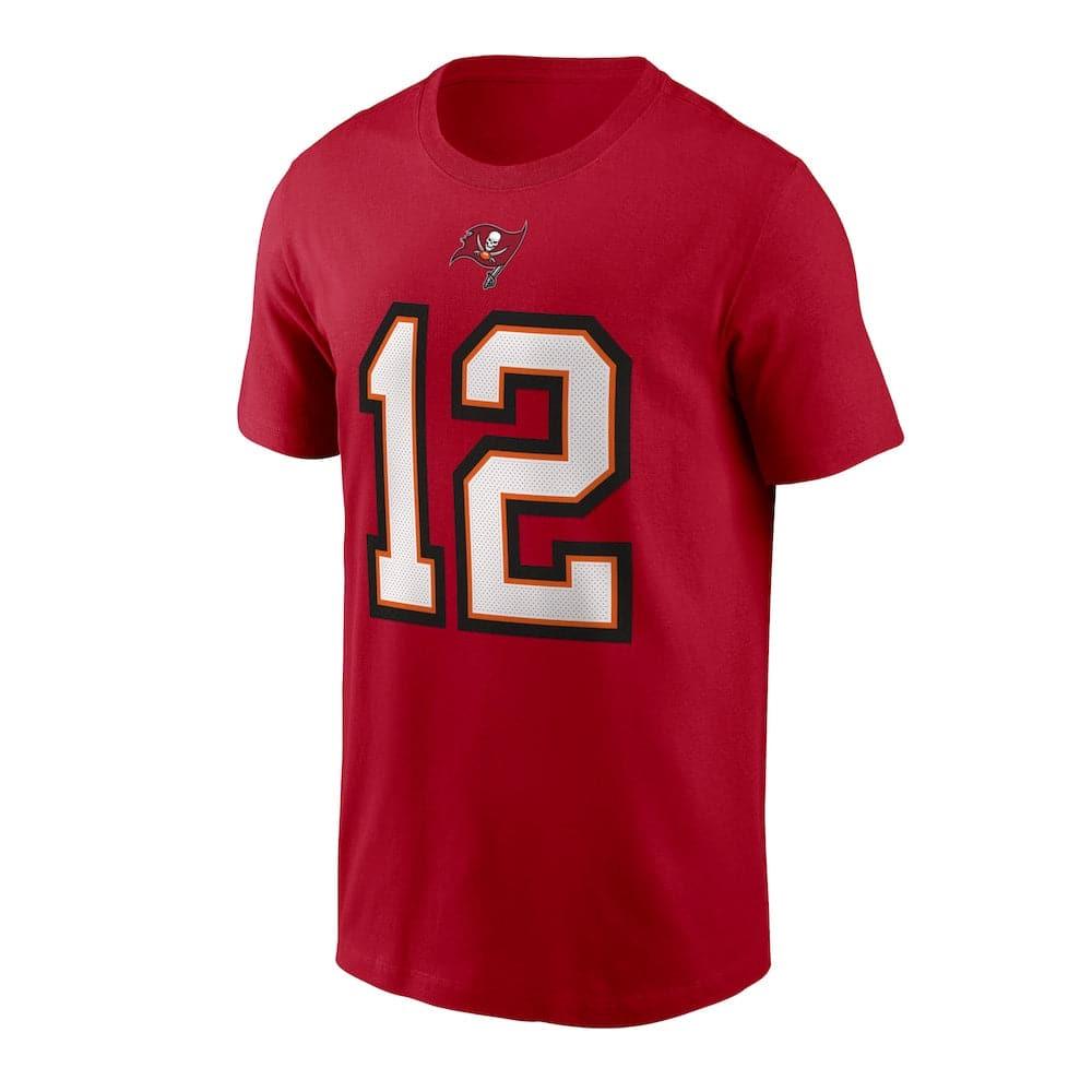 Nike T-Shirts Youths Tom Brady Tampa Bay Buccaneers Nike NFL Player T-Shirt - Red