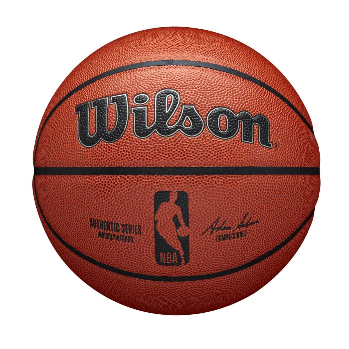 Wilson Sporting Goods Balls Youths Wilson NBA Authentic Series All Surface Size 5 Basketball Ball - Orange