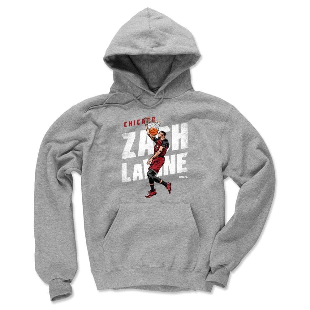 500 Level Jumpers Zach LaVine Chicago Bulls 500 Level NBA Slam Hoodie Jumper - Grey