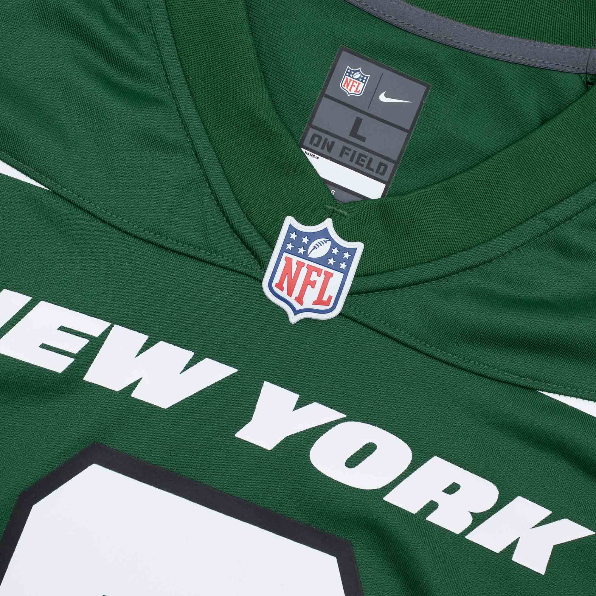 Nike Jerseys Zach Wilson New York Jets Nike NFL Game Jersey - Green