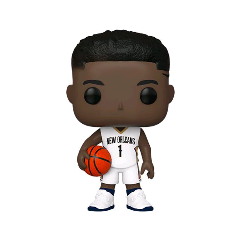 Funko Figures Zion Williamson New Orleans Pelicans Funko NBA 62 Pop Figure - White
